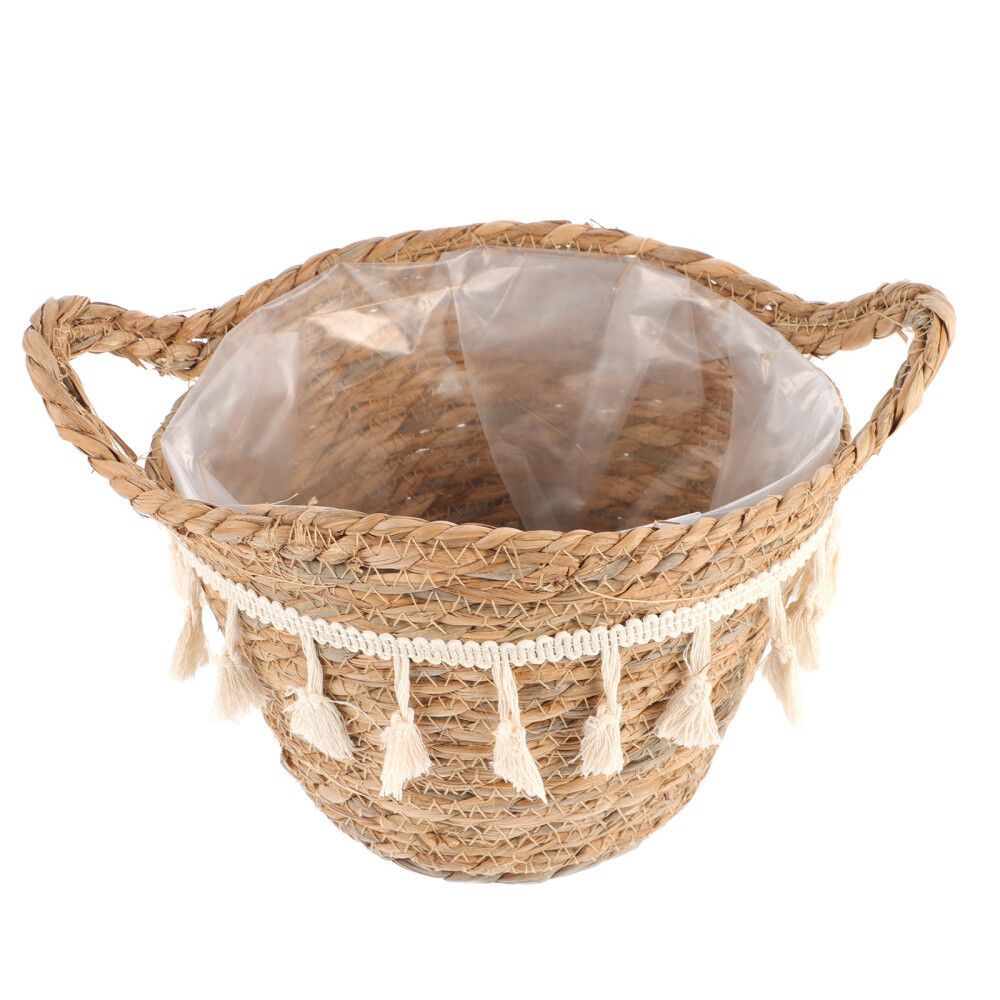Practical Storage Basket Household Wicker Foldable Woven Bins