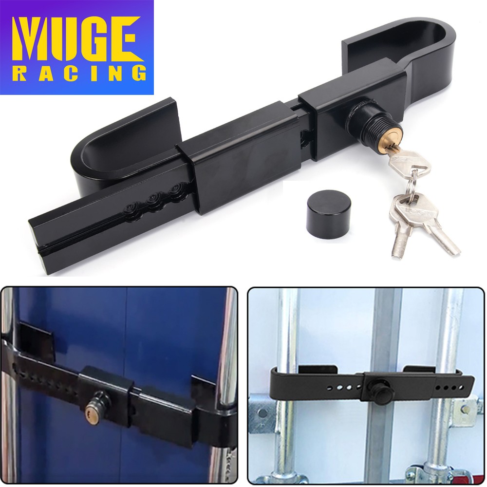 Heavy Duty Steel Shipping Container Lock with 3 Keys for Cargo Doors