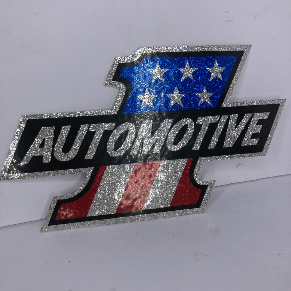 Hard-to-find automotive decal for car enthusiasts