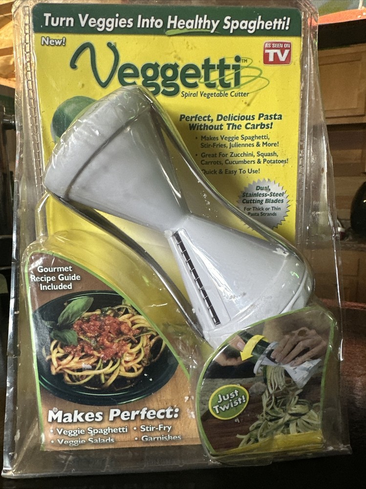 Vegetti Spiral Vegetable Slicer Cutter Makes Veggie Pasta New