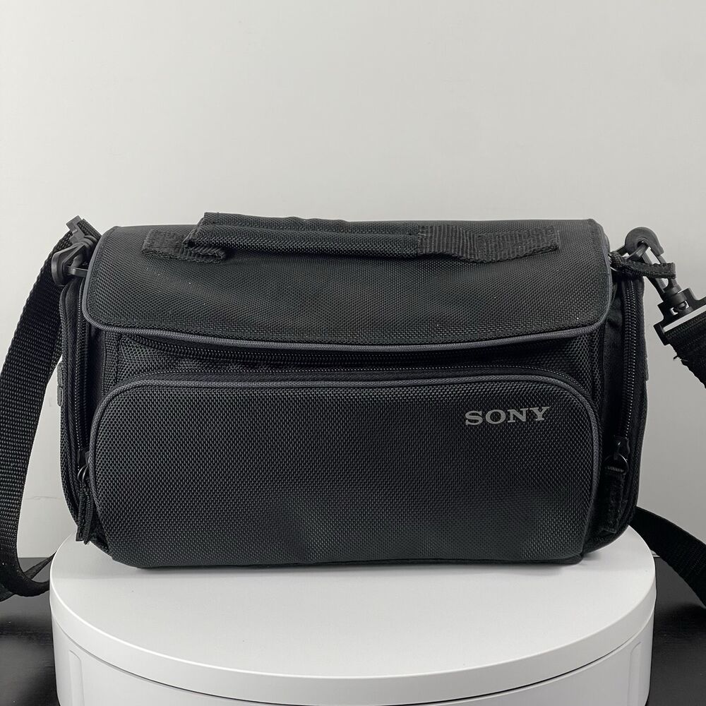 Sony Camcorder Case Shoulder/Hip Travel Bag Soft Storage Case Vlog Pack LCS-U30