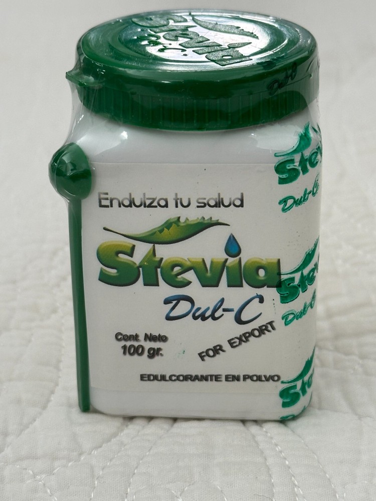 stevia estevia Dul-C Extract Powder Natural Pure sweet 100grs. diet organic