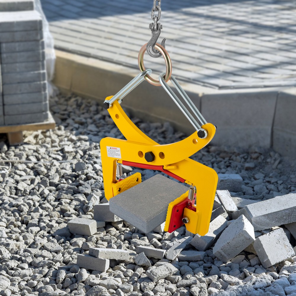 Lifting Clamps For lifting and Installing Concrete Blocks &Stone Carrying 617LBS
