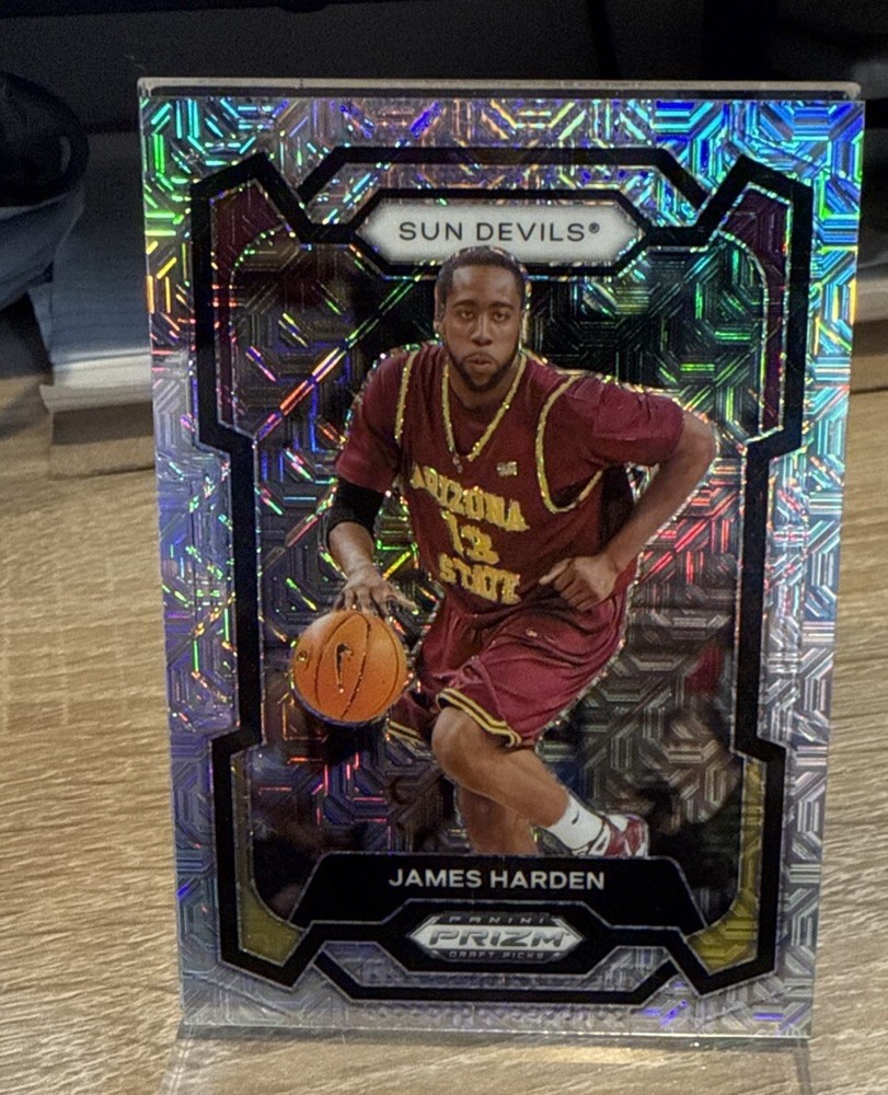 JAMES HARDEN 2024 Panini Prizm Draft Mojo Prizm /25  #41 Clippers ASU