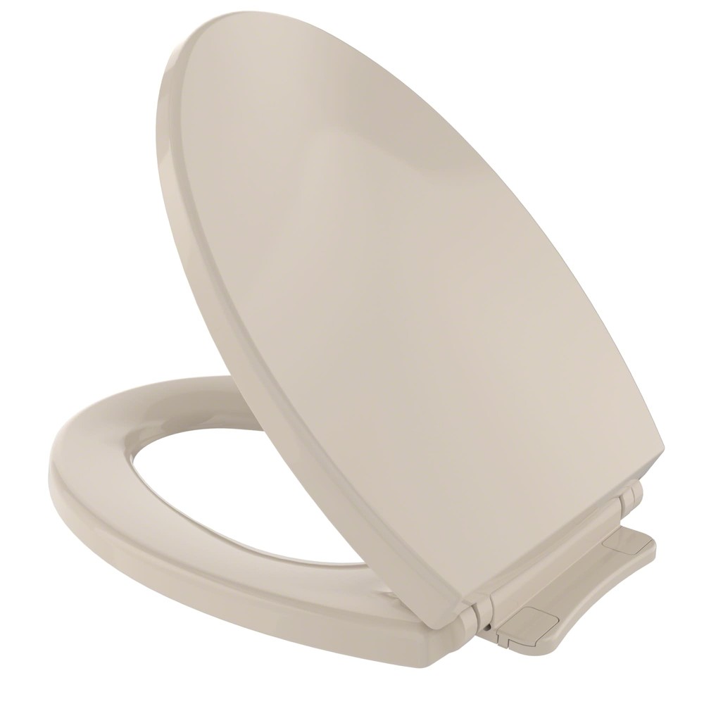 Toto SS114 Bone Softclose Elongated Closed-Front Toilet Seat & Lid