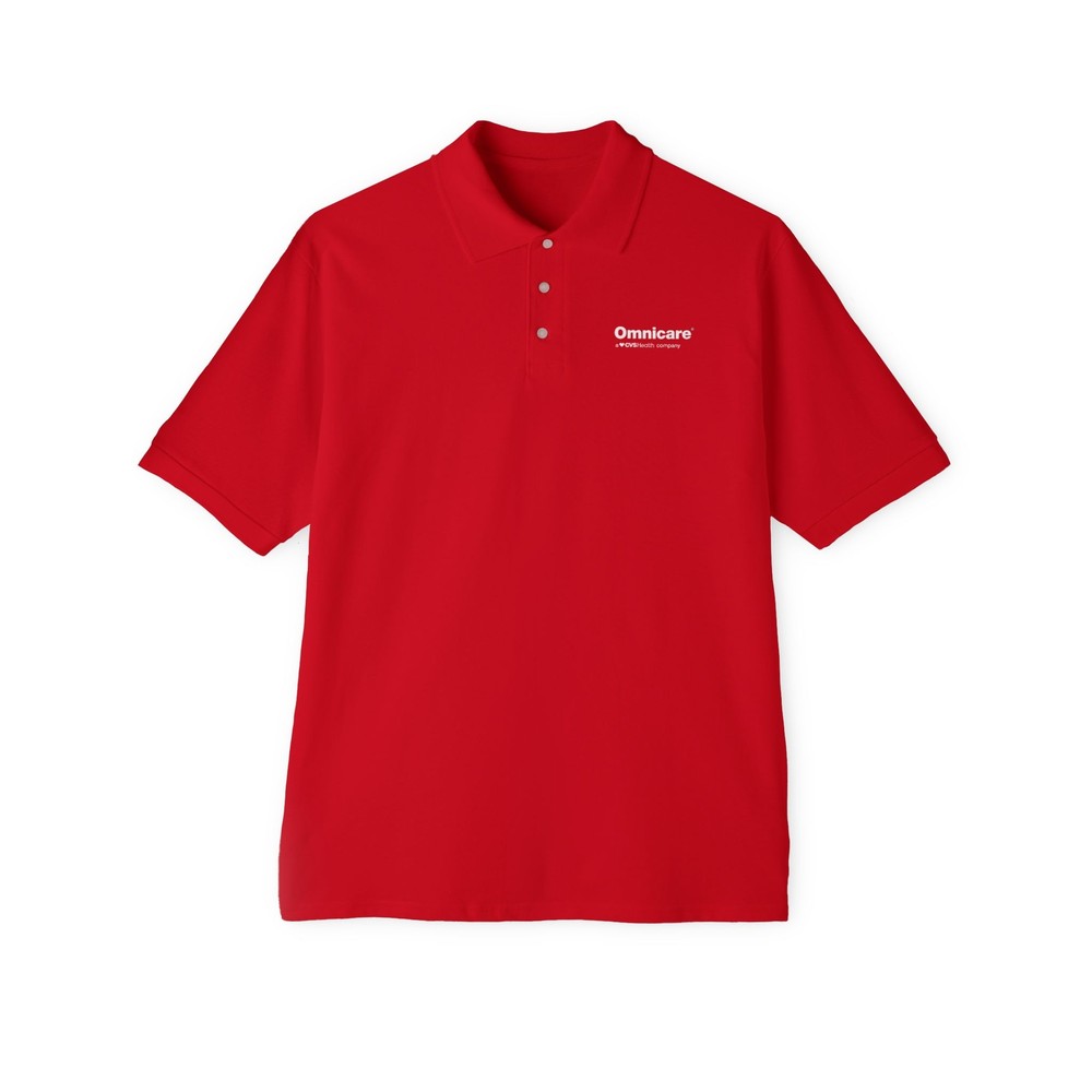 Custom OmniCare Uniform Pique Polo Shirt - Personalized Fit-image