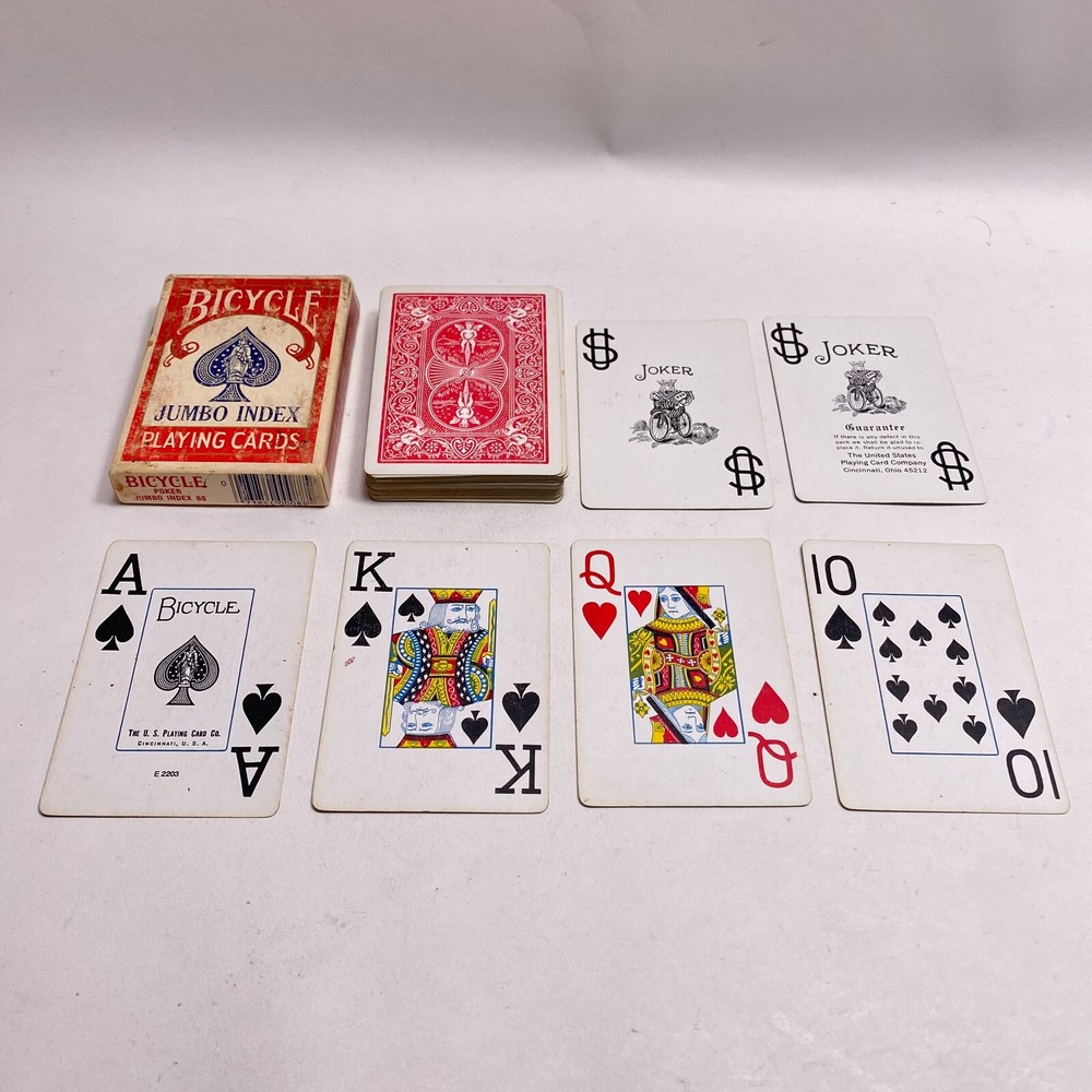 Bicycle Jumbo Index 88 Playing Cards Deck