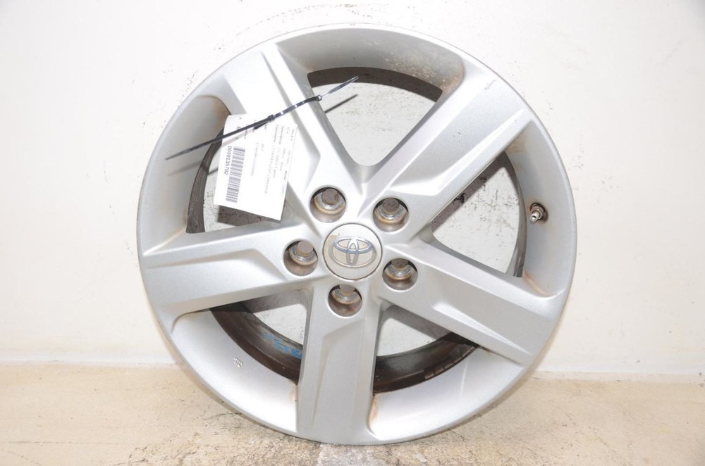 2012 2013 2014 TOYOTA CAMRY 17x7 Silver Alloy 5 Spoke Wheel Rim           912232