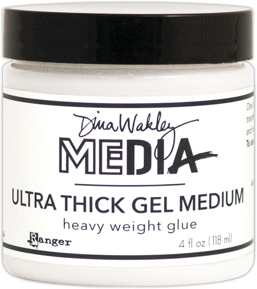 Medium 4 Oz Dina Wakley Media Ultra Thick Gel, Multicolor