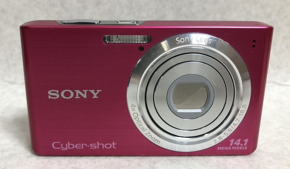 Sony DSC-W610 Pink Compact Digital Camera Used No Box