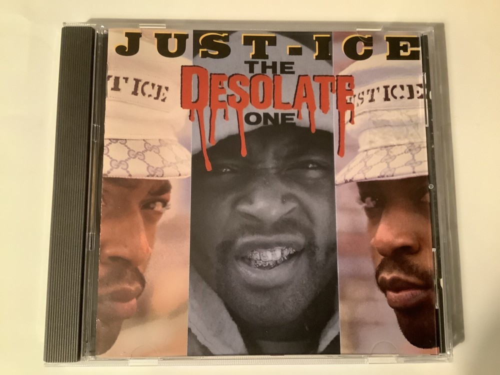 Just-Ice - The Desolate One CD 1989 Fresh Records oop heavy d krs one d nice