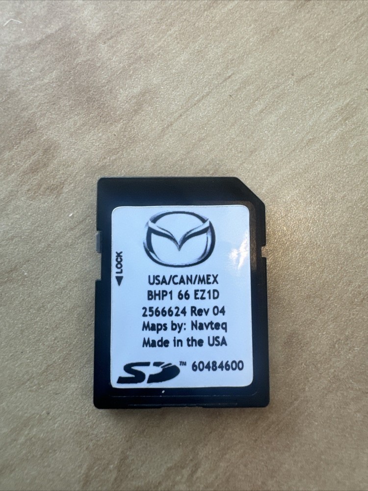2016-2017 Mazda CX-3 OEM Navigation Map SD Card BHP166EZ1D