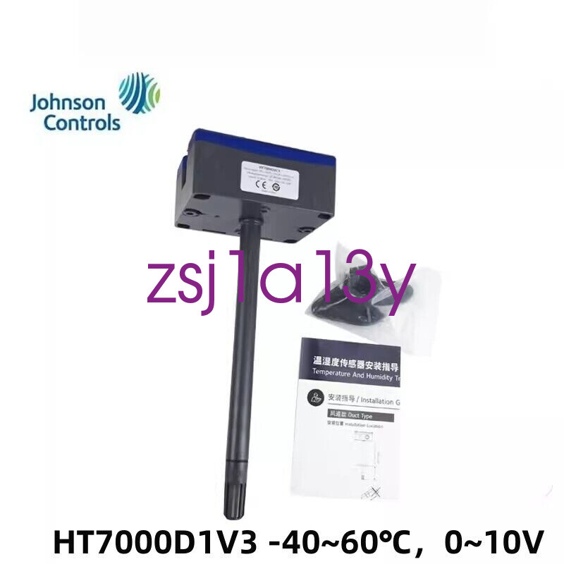 1pc Johnson HT7000D1V3  -40~60℃，0~10V Duct Temperature and humidity Transmitter/