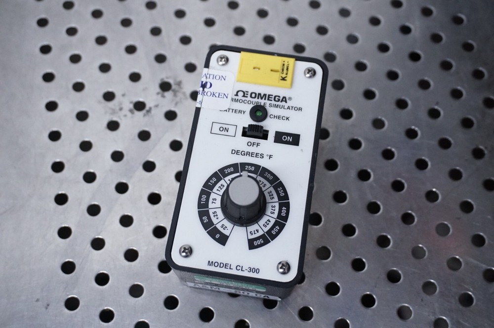 Omega Engineering Thermocouple Simulator CL-300