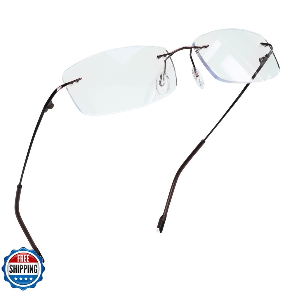 LifeArt Blue Light Blocking Computer Reading Glasses, Men’s and Women’s Rimle