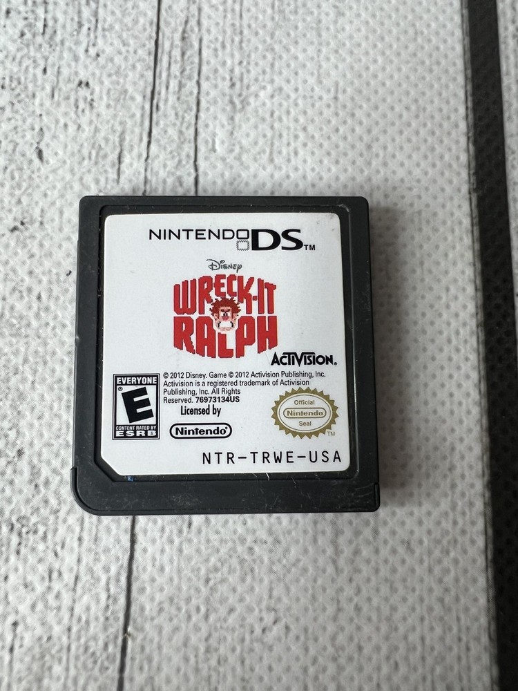 NintendoDS Wreck It Ralph Game Cartridge Only