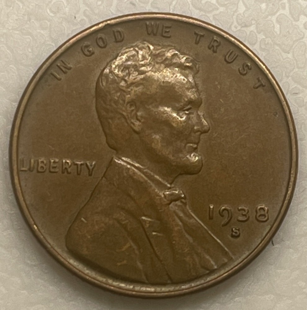 1938 S Wheat Penny | Mini Mint Collectibles