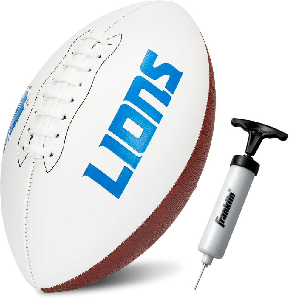 NFL Autograph Football Team Fan Shop Memorabilia Football For Display 1 Piece ✅