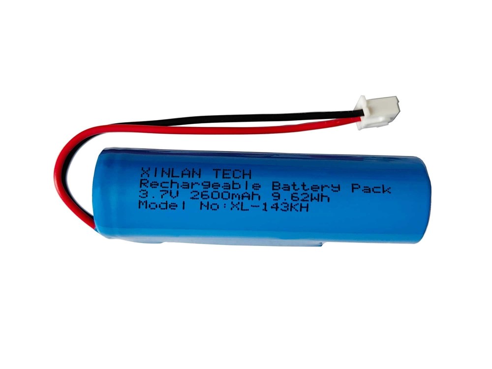 XINLANTECH 3.7V 2600mAh 9.62Wh Rechargeable Li-ion Battery with XH2.54mm-2Pin...
