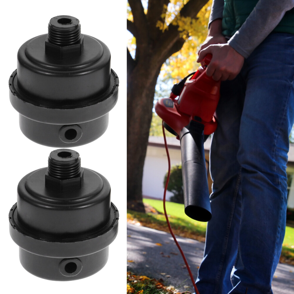 4 Pcs Compressor Sound Muffler Oil-free Noise Reduction Repair Part