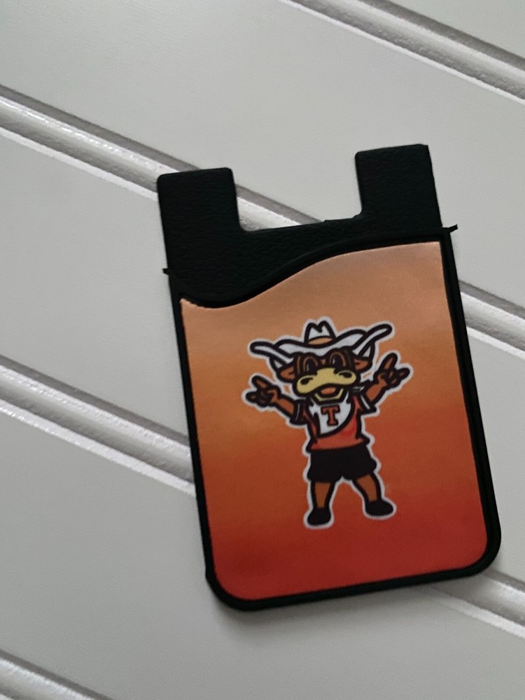 Silicone Card Holder with 3M Adhesive for iPhone Texas Phone Wallet Pocket-image
