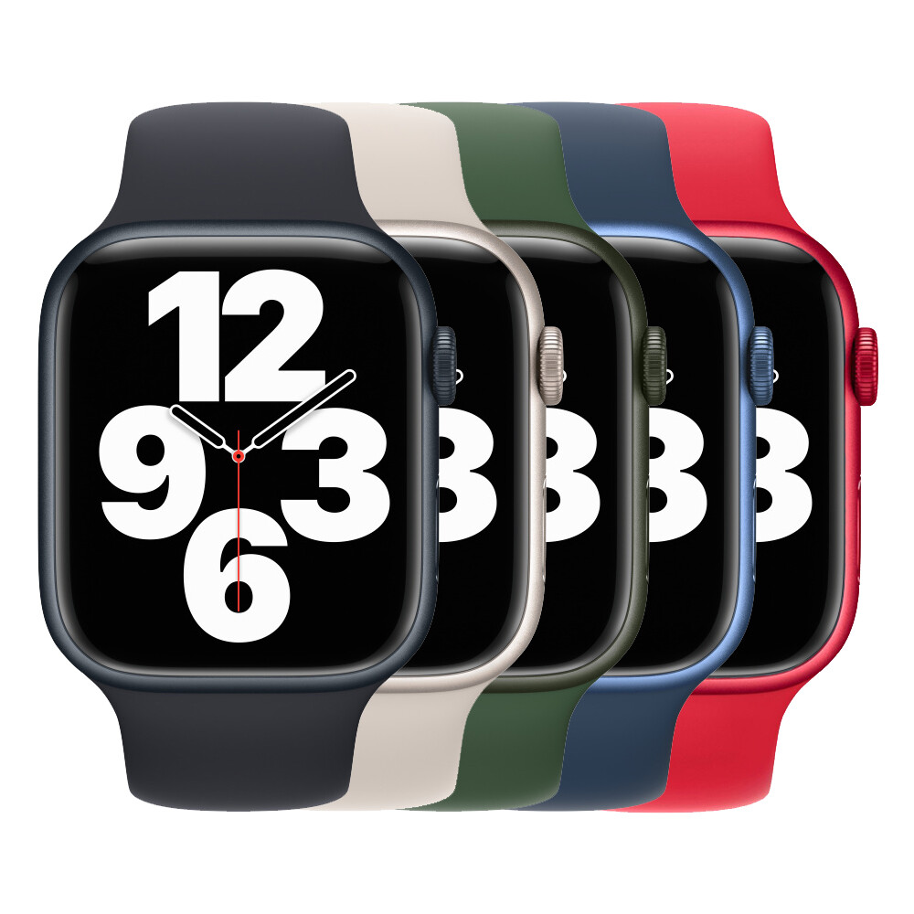 Apple Watch Series 7 41mm GPS + Cellular Sport Band - Excellent