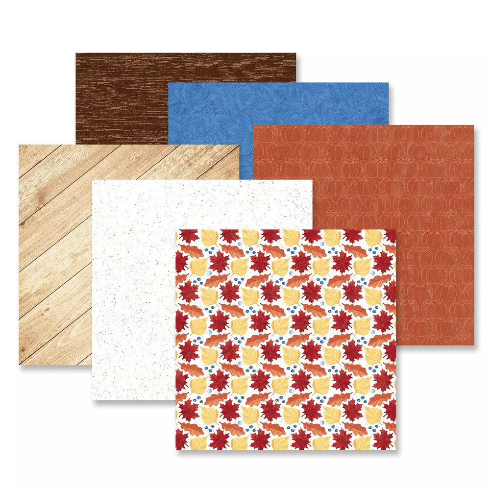 Creative Memories Autumn Harvest Paper Pack (12/pk)
