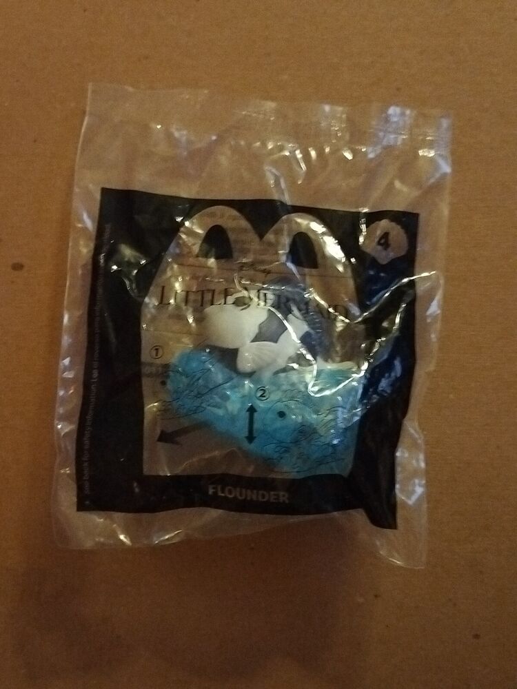 Lot Of 7 2023 McDonald’s Happy Meal Toy Disney The Little Mermaid MAX Toys. New