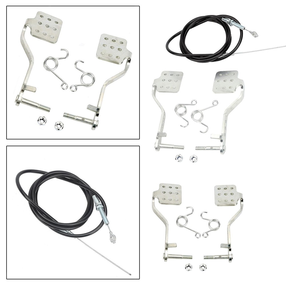 Go Kart Pedals Brake Throttle Pedal Utility Replacement High Performance Spring