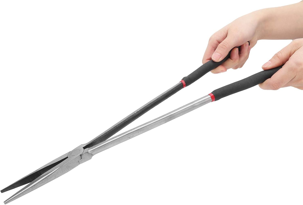 16In Long Nose Pliers with Non-Slip Grip for Precision Work