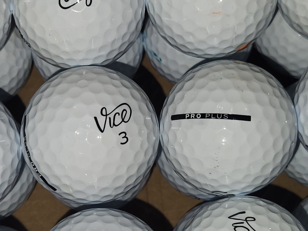 (24) Vice Pro Plus Golf Balls (2021-2024) 5A Near Mint**FREE SHIPPING**-image