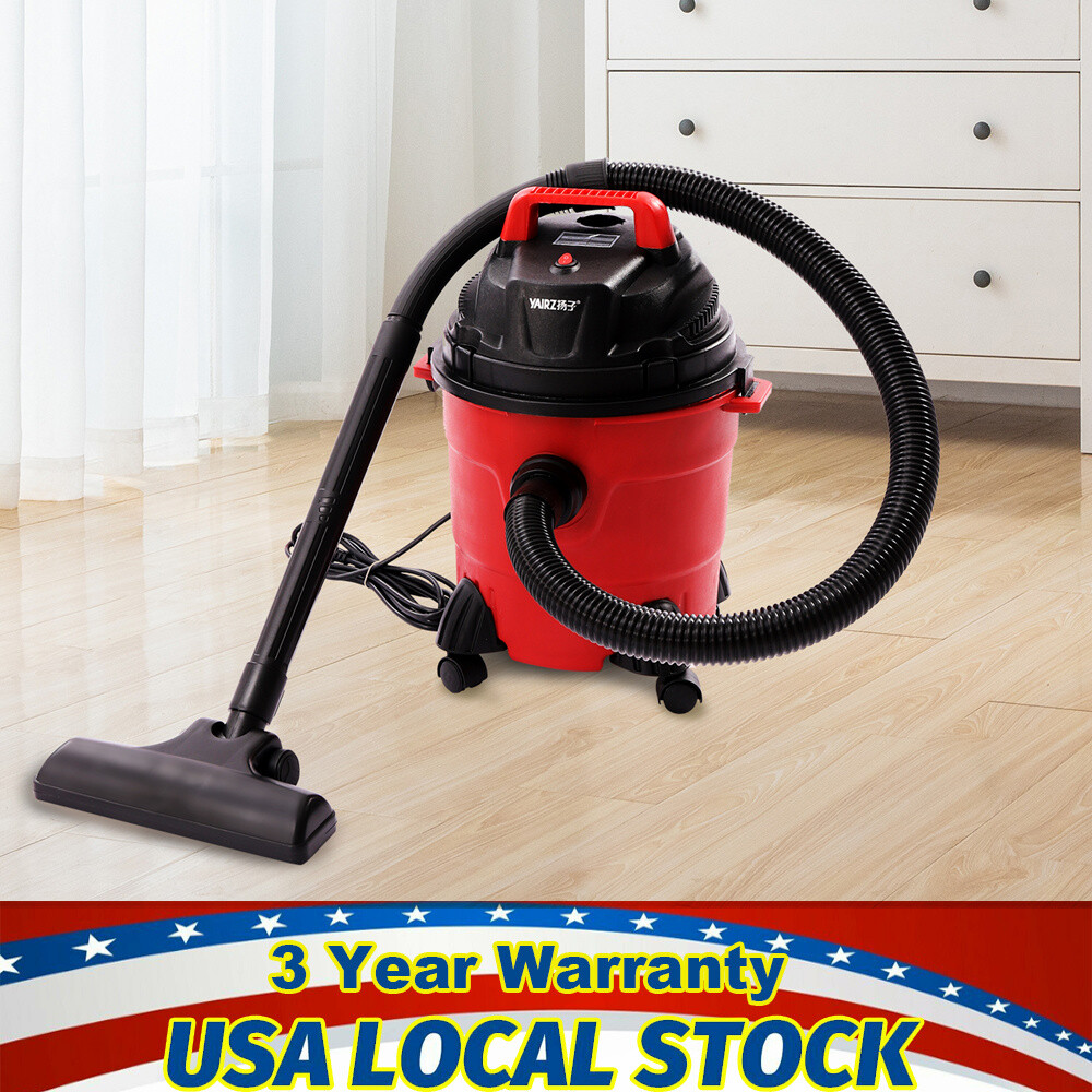 Small 4 Gallon Wet Dry Portable Shop Vacuum Cleaner Lightweight USA Made
