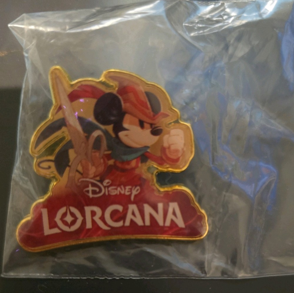 2022 D23 Expo Disney Pin - Lorcana Mickey Mouse Exclusive Promo Pin