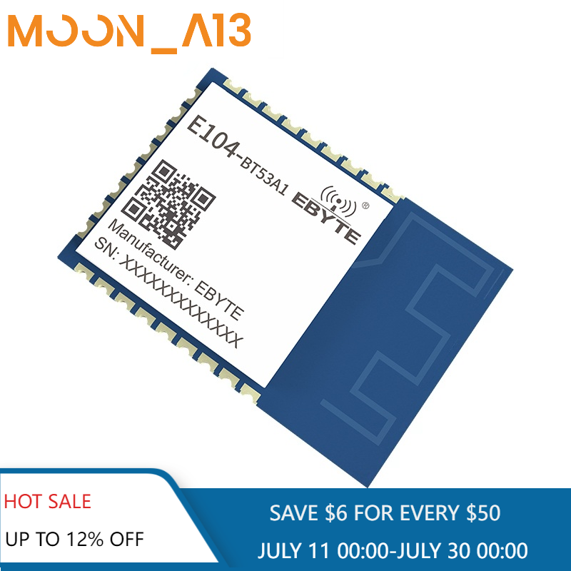 EFR32BG22 2.4GHz BLE 90m SMD BLE5.2 Module IC PCB Smart Home Bluetooth Module