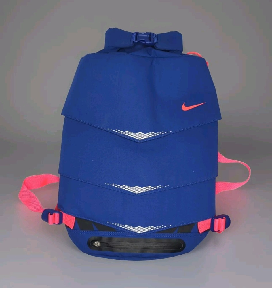 Nike Mog Bolt Expandable Gym Backpack Rare 90s OG Blue Training Bag  