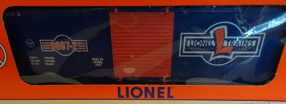 Lionel 6-29222 Centennial Hi-Cube Single Door Boxcar  New. S-8