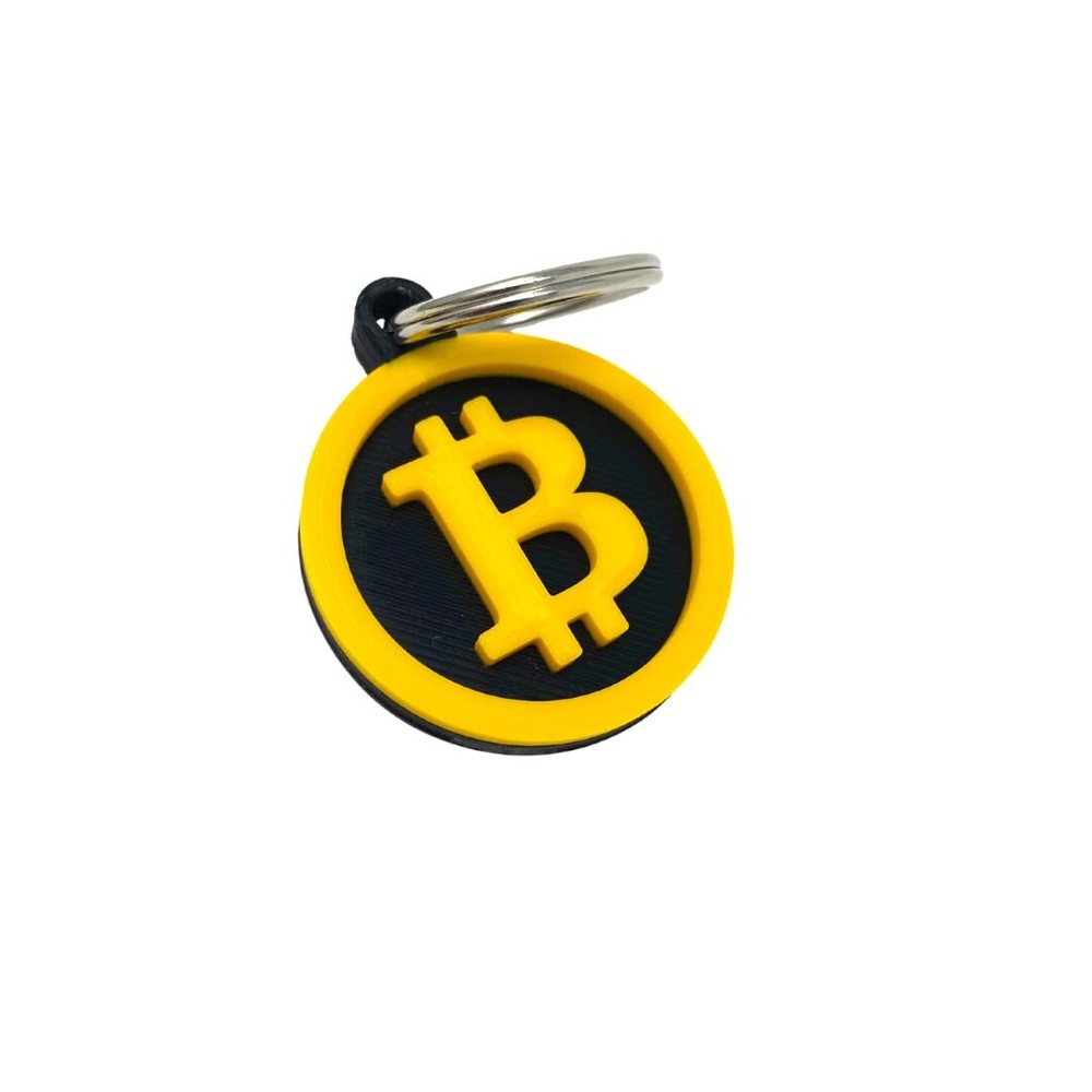 Bitcoin Keychain - Decorative Keychain for Cryptocurrency Fans-image