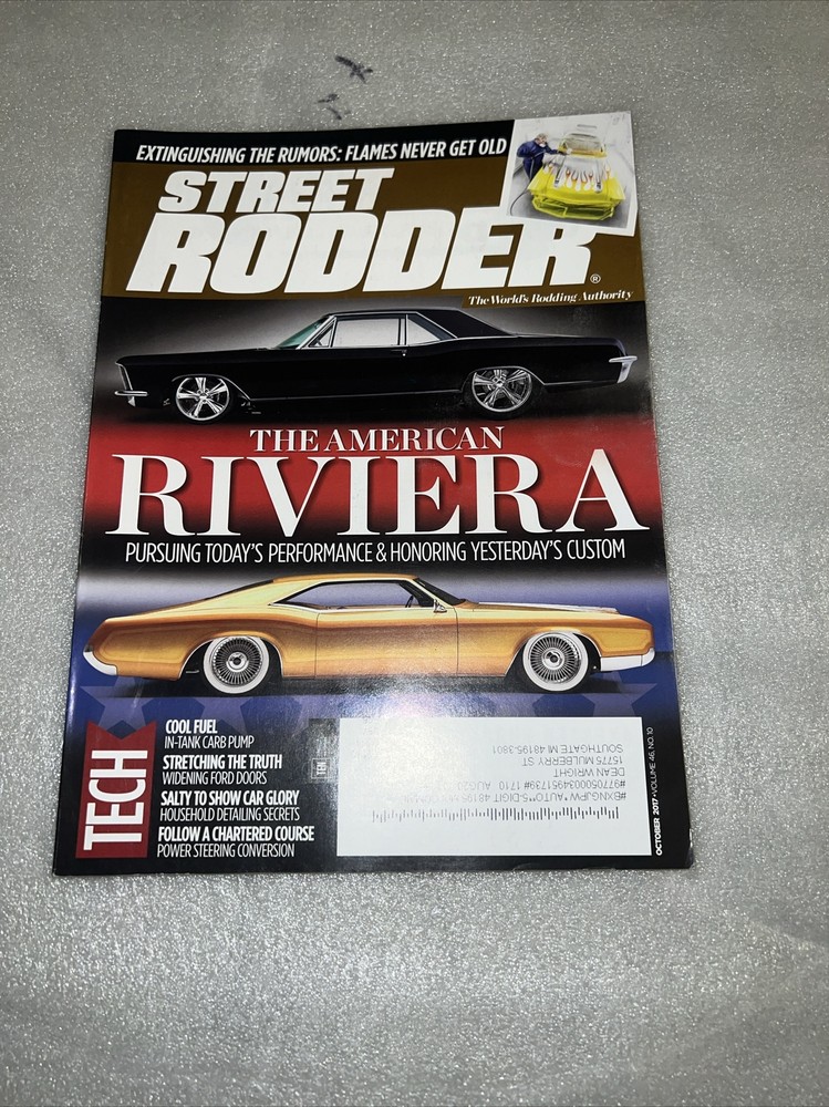 Street Rodder Magazine - October 2017 -  T58