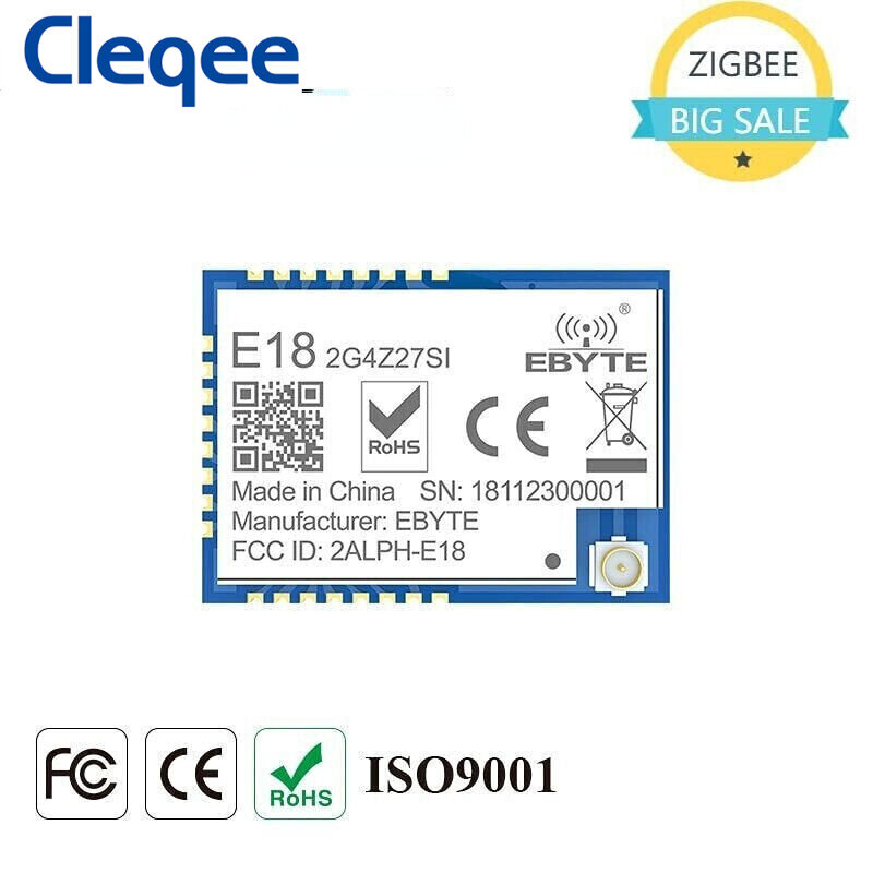 Zigbee CC2530 PA 27dBm 2.4GHz 500mW IoT Wireless Transmitter Module Smart Home-image