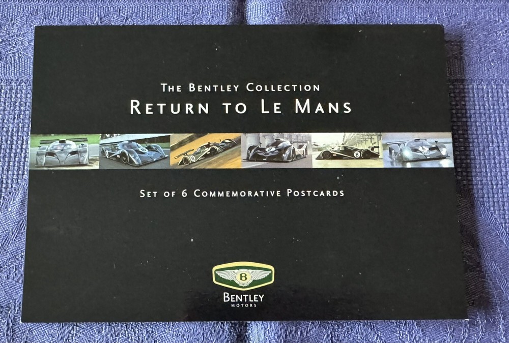 Bentley Motors Collection - Speed 8 LM - Return To Le Mans 6 Post-Card Set 2003