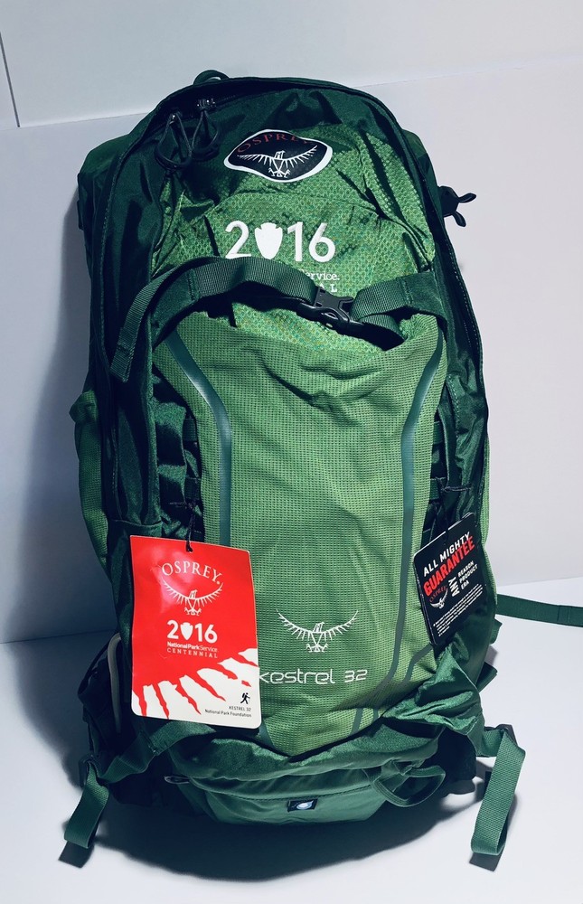 Osprey Kestrel 32 National Park Service Centennial Edition 26L Backpack Green