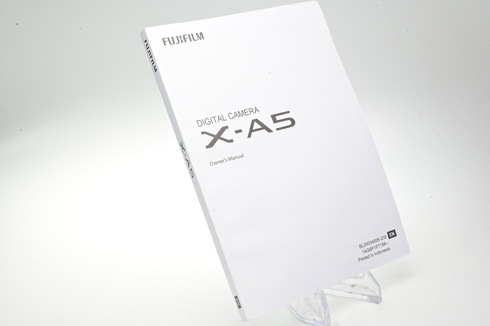 Fujifilm X-A5 Camera User Guide Manual Model G713