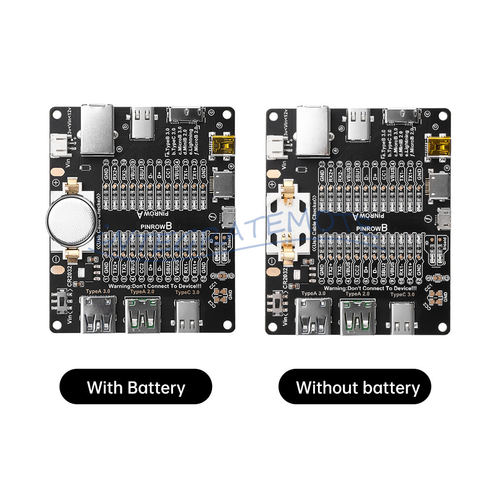 USB Cable Data Line Test Board USB Cable Checker Data Wire Charging Test Module