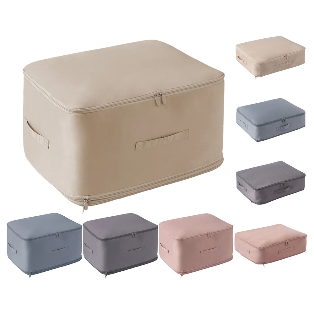 1x Compression Bags Organiser Suitcases Packing Cubes Travel Storage Luggage