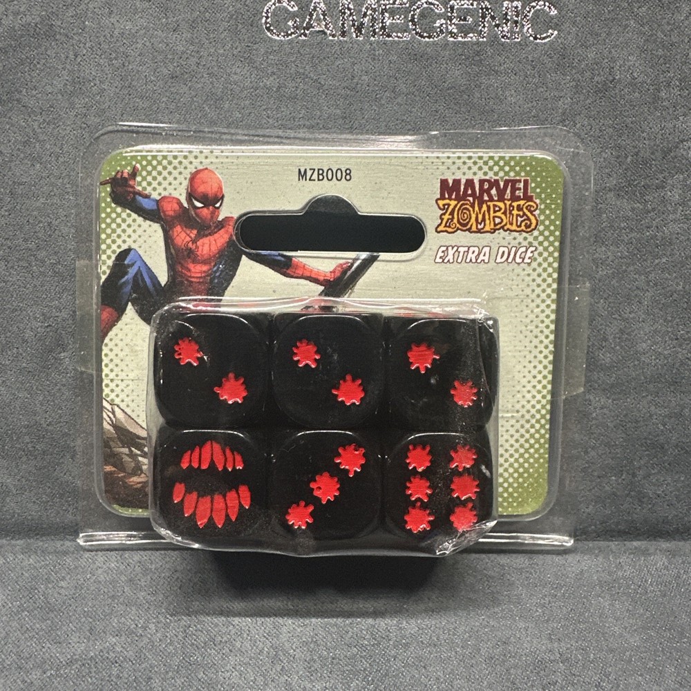 CMON Marvel Zombies Board Game Extra Dice Kickstarter