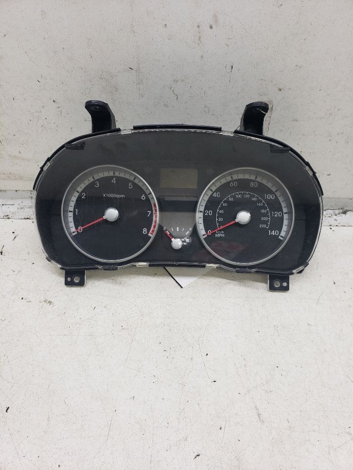 Speedometer Cluster MPH With Automatic Cruise Control Fits 09 ACCENT 725565