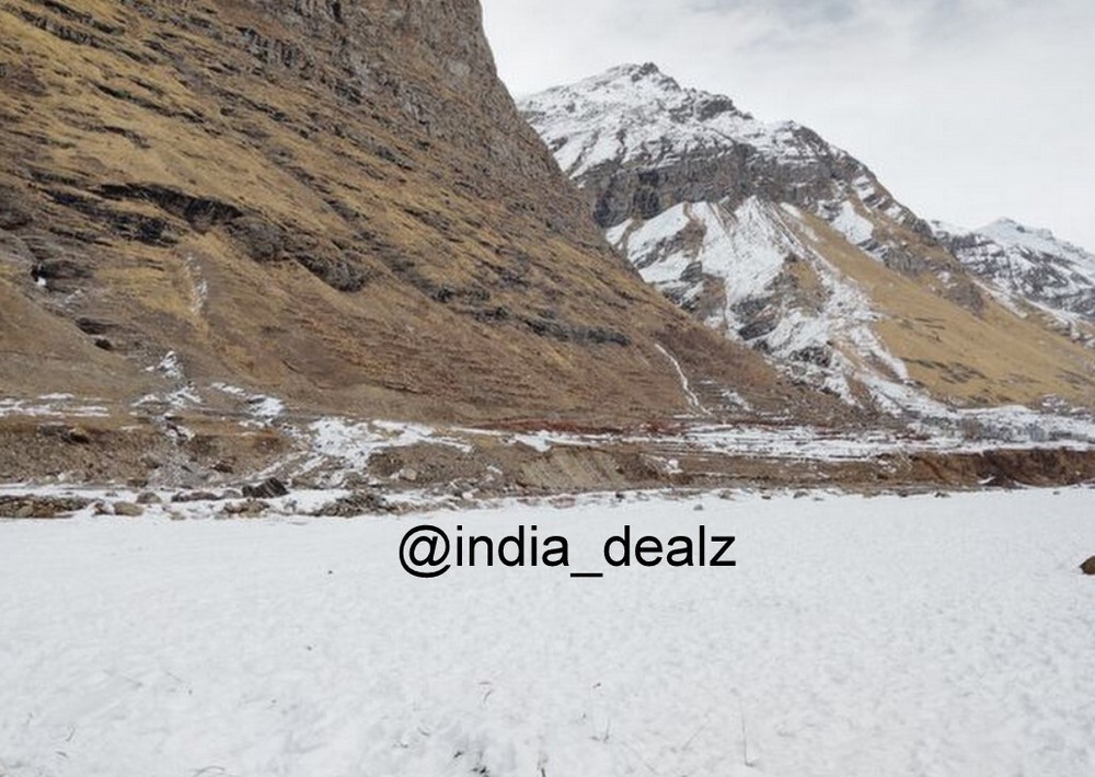 Snowy Sissu Valley India Mountain Landscape Digital Photo Pic SIS 003-image