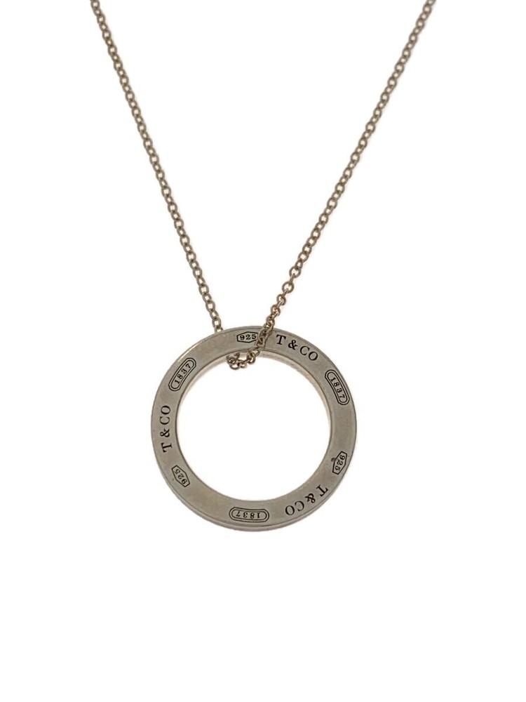 Tiffany Co. Ring Necklace/Sv925/Slv/With Top/Ladies 098