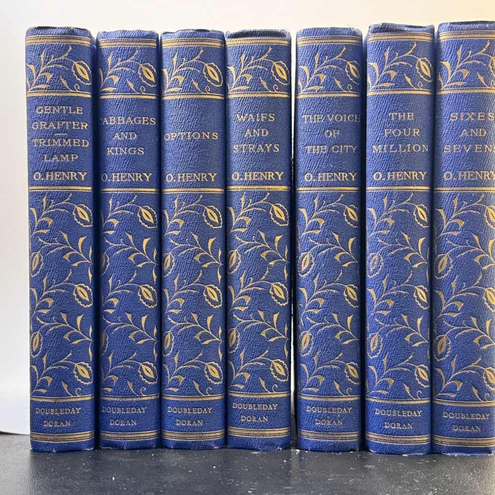 O. Henry Complete Set 12 Volumes - Fine  - Vintage hardback 1904
