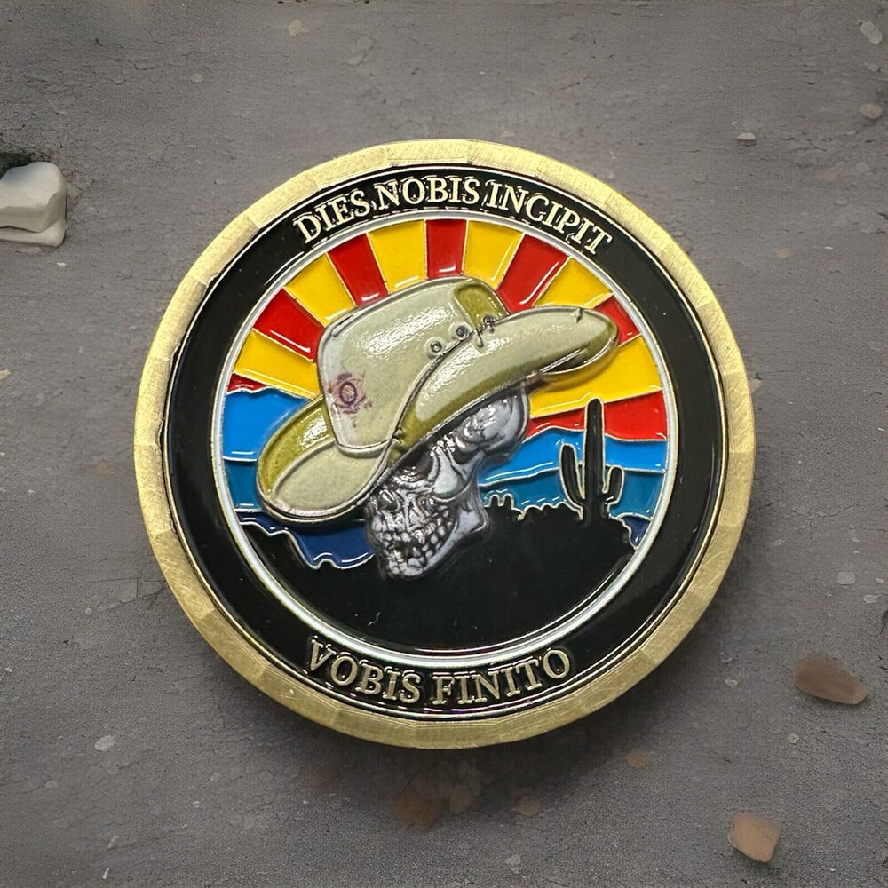 EXTREMELY RARE-Maricopa County Arizona Sheriff’s Office Homicide Challenge Coin